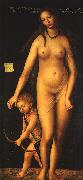 CRANACH, Lucas the Elder Venus and Cupid dfg USA oil painting artist